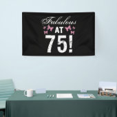 Fabulous 75th Birthday Spandoek (Beurs)