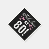 Fabulous 80th Birthday Servet (Hoek)