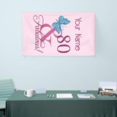 Fabulous 80th Birthday Spandoek (Beurs)