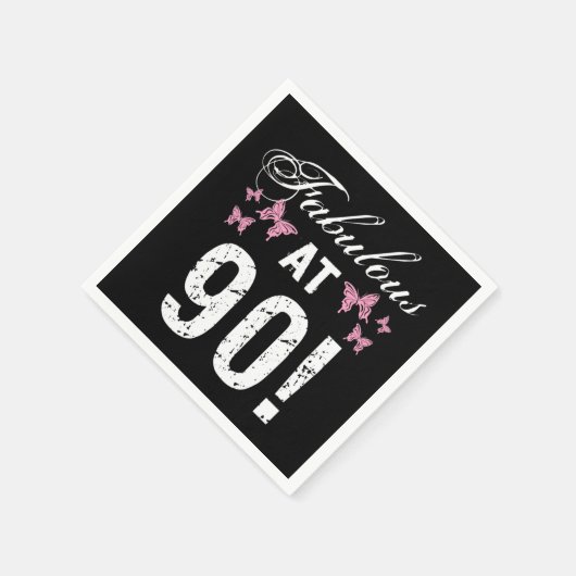 Fabulous 90th Birthday Servet (Hoek)