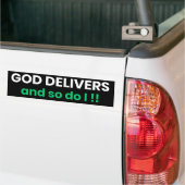 Fabulous and Meaningful Bumpersticker (Op Truck)