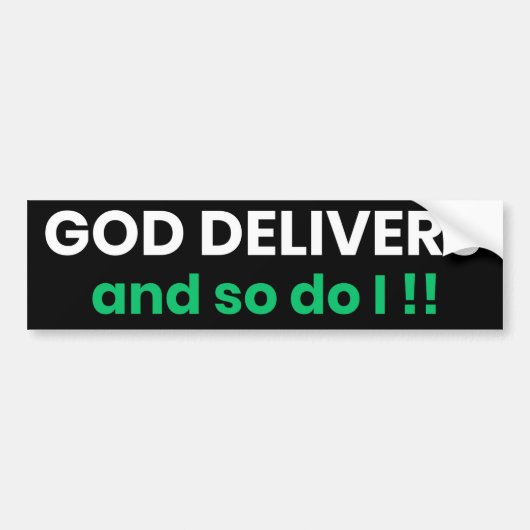 Fabulous and Meaningful Bumpersticker (Voorkant)