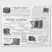 Fabulous Antiek Camera Fotograaf Fotografie Cadeaupapier (Vlak)