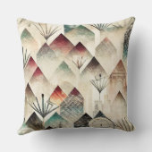 Fabulous Art Deco Lady Kussen / Kussen Gooi (Achterkant)