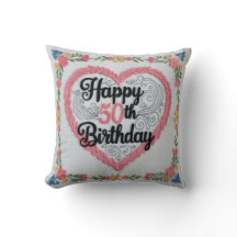 "Fabulous at 50 th" Sierkussen: Vier de