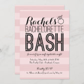 Fabulous Bash | vrijgezellenfeest Kaart (Voorkant / Achterkant)