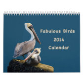 Fabulous Birds 12-maands kalender (Hoes)