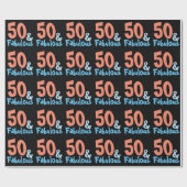 Fabulous Birthday Party Cadeaupapier (Vlak)