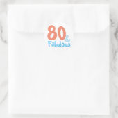 Fabulous Birthday Party Ronde Sticker (Tas)