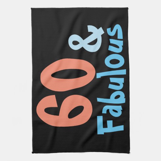 Fabulous Birthday Theedoek (Verticaal)