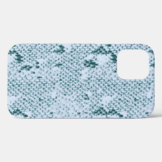Fabulous Blue en White Snakeskin Case-Mate iPhone Case (Achterkant (horizontaal))