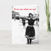  FABULOUS c. 1900 Vrouw op het strand Kaart (Voorkant)