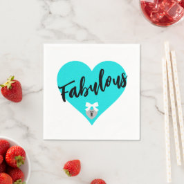 Fabulous Celebration Tiara Party Napkins Servet