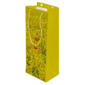 Fabulous Chicken Gift Bag! Wijn Cadeautas (Achterkant Gekanteld)