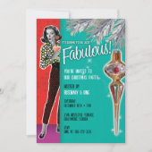 Fabulous Christmas Party uitnodiging (Voorkant)
