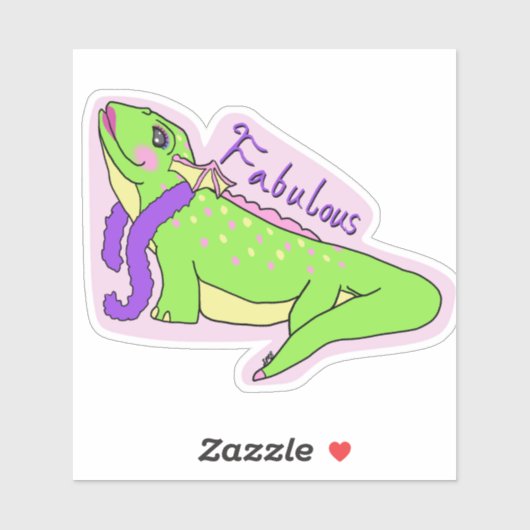 Fabulous Chumby Sticker (Vel)