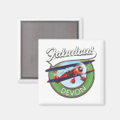 Fabulous Devon-reispatch. Magneet (Voorkant / Achterkant)