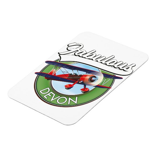 Fabulous Devon-reispatch. Magneet (Linkerzijde)