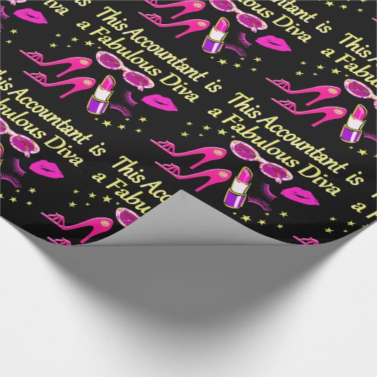 FABULOUS DIVA ACCOUNTANT DIVA CADEAUPAPIER (Hoek)