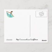 Fabulous Diva Briefkaart (Achterkant)