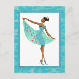 Fabulous Diva Briefkaart