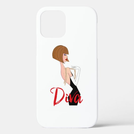 "Fabulous Diva" Case-Mate iPhone Case (Achterkant)