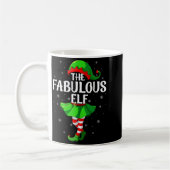 Fabulous Elf Christmas Girls Women Elf Squad Xmas  Koffiemok (Links)