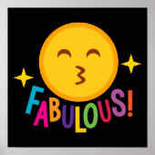Fabulous Emoji Poster (Voorkant)