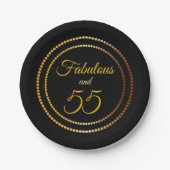 Fabulous en 55 | Bord papier (Voorkant)