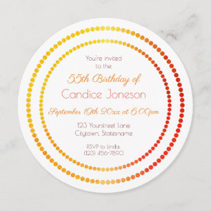 Fabulous en 55 White Oranje Red Yellow Kaart