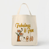 Fabulous en Fun 60th Tote Bag (Voorkant)