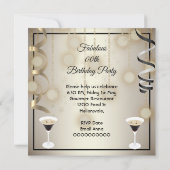 Fabulous Espresso Martini Heels Party Save The Date (Achterkant)