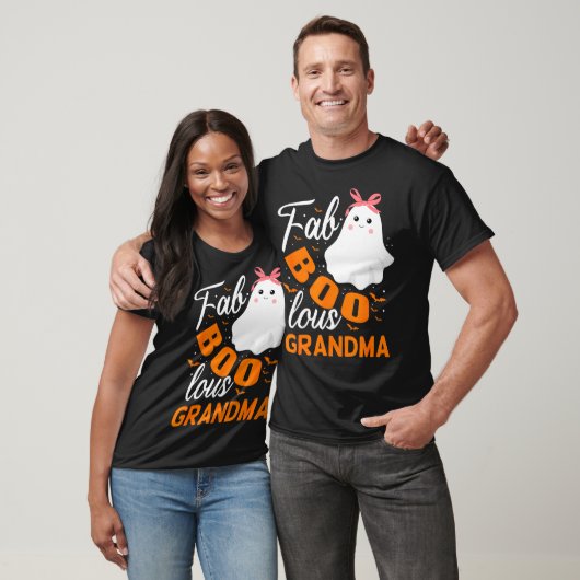 Fabulous Faboolous Grandma Ghost Halloween  T-shirt (Unisex)