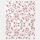 Fabulous Fern Fleece Deken (Voorkant)