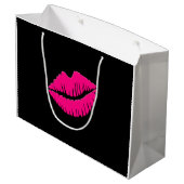 Fabulous Fierce & 50 Large Gift Bag Cadeautasje (Achterkant Gekanteld)
