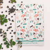 Fabulous Fifties Flamingos Theedoek