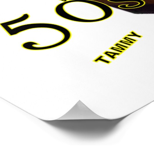 Fabulous fifties juke box poster (Hoek)