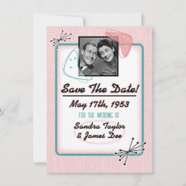Fabulous Fifties  Save the Date Kaart