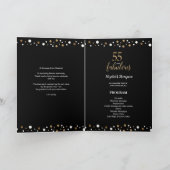 Fabulous fiftieth Birthday Program Programma (Binnen)