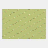 Fabulous Flamingling Kerstmis Inpakpapier Vel (Voorkant 3)