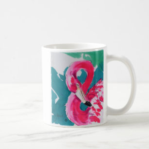 Fabulous Flamingo Bird Tropical Art Print Mok