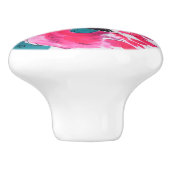 Fabulous Flamingo Keramische Knop (Zijkant)