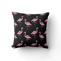 Fabulous Flamingo Pink Waterverf Patroon