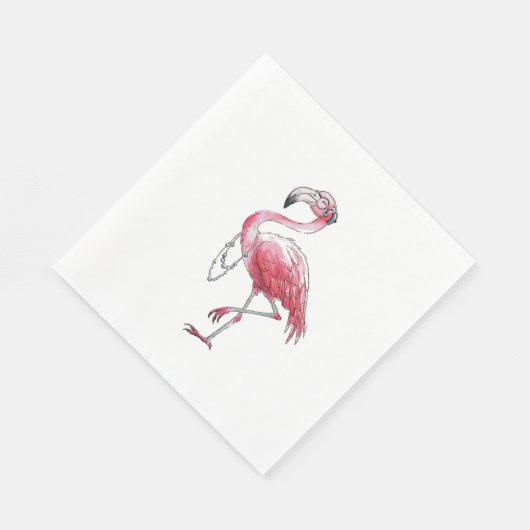 Fabulous Flamingo Servet (Hoek)