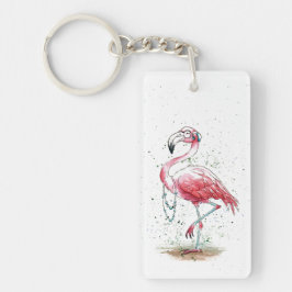 Fabulous Flamingo Sleutelhanger