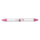 Fabulous Flamingo Zwarte Inkt Pen (Voorkant)