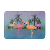 Fabulous Flamingos Badmat (Voorkant)