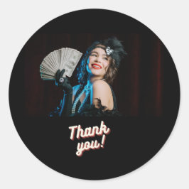 Fabulous Flapper Dank u Sticker