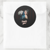Fabulous Flapper Dank u Sticker (Tas)