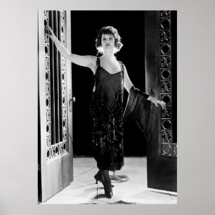 Fabulous Flapper Dress: jaren 1920 Poster